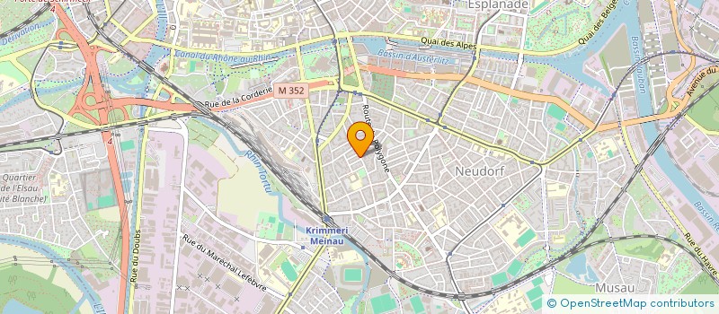 localisation de l'entreprise MONSIEUR MALONGA NGANGA DOMINIQUE à STRASBOURG