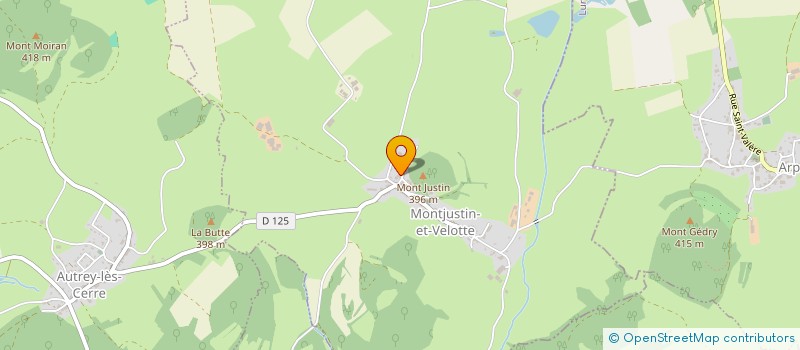 localisation de l'entreprise MONSIEUR MALORY FAURIE  MONTJUSTIN-ET-VELOTTE