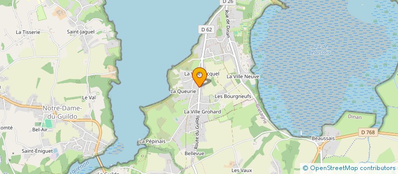 localisation de l'entreprise MONSIEUR MALOUAN BOMPAIS  SAINT-JACUT-DE-LA-MER