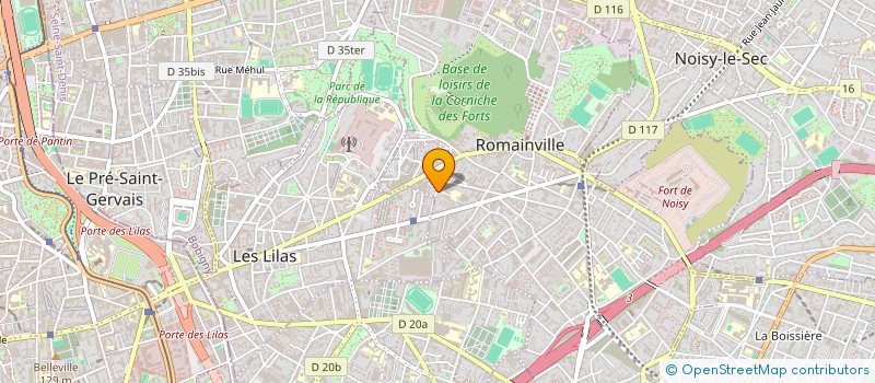 localisation de l'entreprise MONSIEUR MALTE LUDWIG à ROMAINVILLE