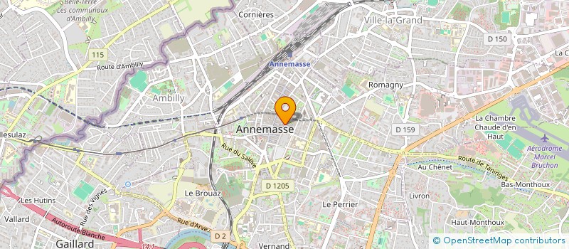 localisation de l'entreprise MONSIEUR MALUMALU MUNDA  ANNEMASSE