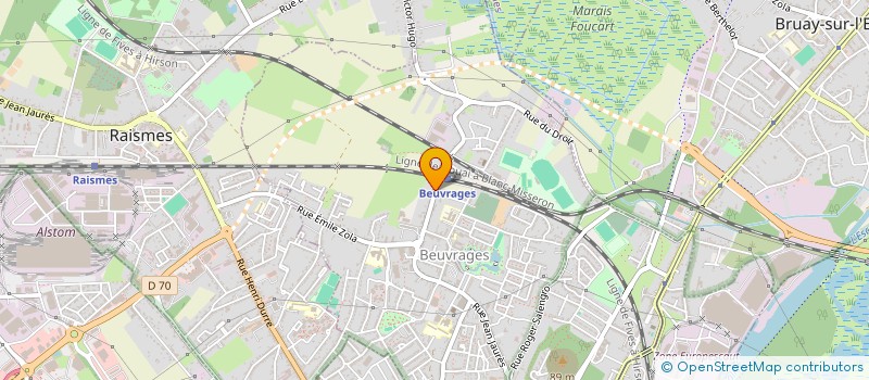 localisation de l'entreprise MONSIEUR MALVINA SAMIER  BEUVRAGES