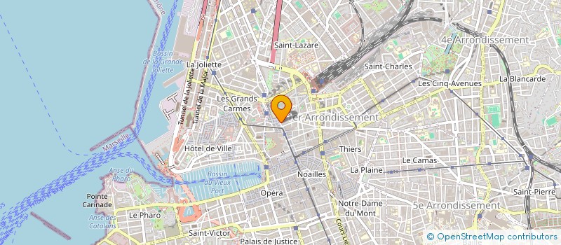 localisation de l'entreprise MONSIEUR MAMA SALL  MARSEILLE