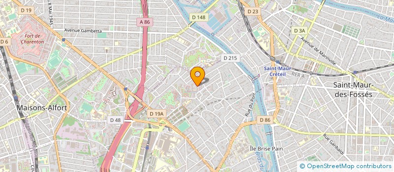 localisation de l'entreprise MONSIEUR MAMA THIAM  CRETEIL