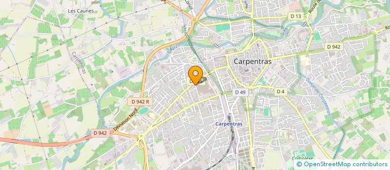 localisation de l'entreprise MONSIEUR MAMADI CISSE  CARPENTRAS