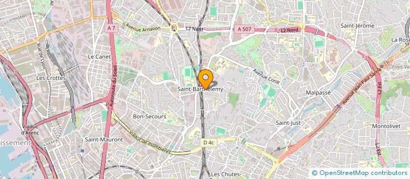 localisation de l'entreprise MONSIEUR MAMADI DRAME à MARSEILLE