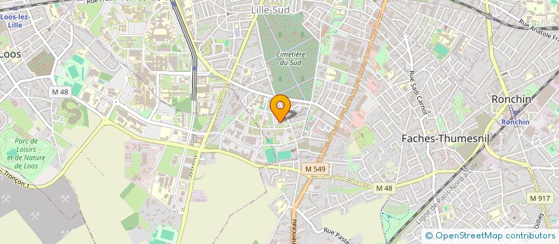 localisation de l'entreprise MONSIEUR MAMADI KABA à LILLE