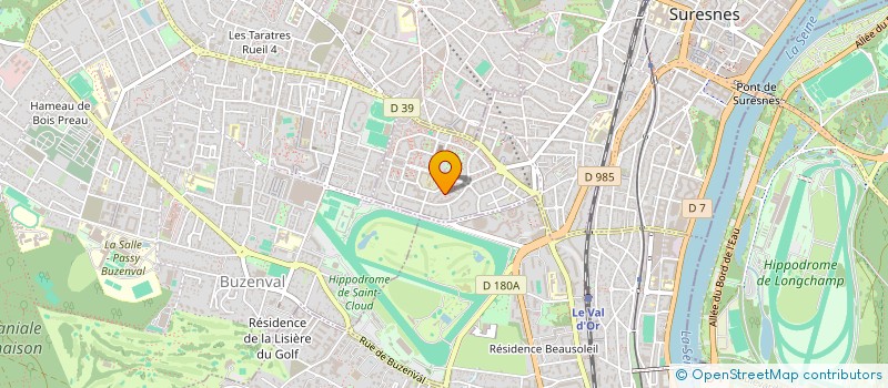 localisation de l'entreprise MONSIEUR MAMADOU ALIOU BAH à SURESNES