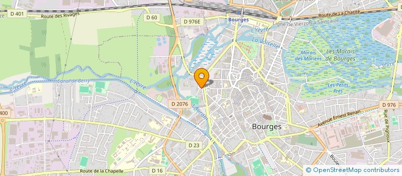 localisation de l'entreprise MONSIEUR MAMADOU ALIOU SOUARE  BOURGES