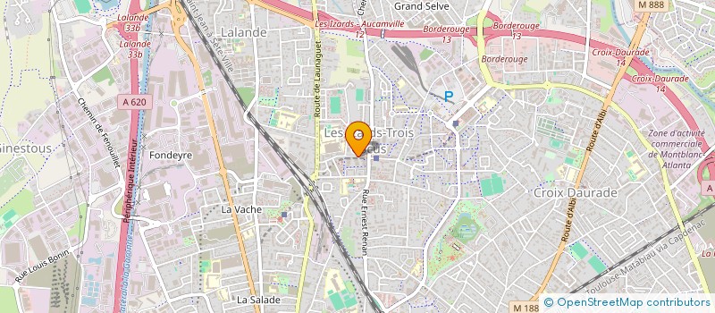 localisation de l'entreprise MONSIEUR MAMADOU ALPHA BALDE  TOULOUSE