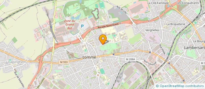 localisation de l'entreprise MONSIEUR MAMADOU BA à LILLE