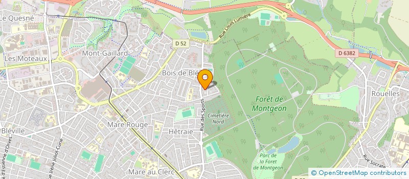 localisation de l'entreprise MONSIEUR MAMADOU BACHIR DIALLO à LE HAVRE