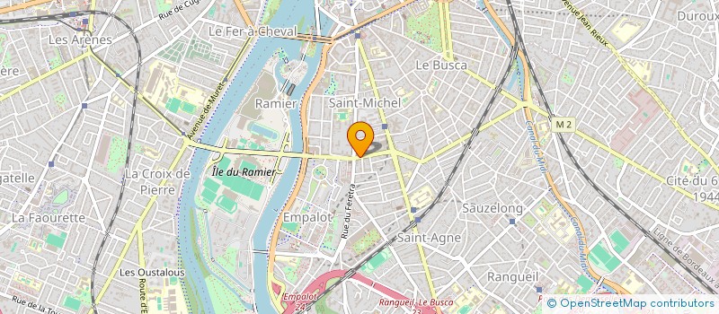 localisation de l'entreprise MONSIEUR MAMADOU BAH  TOULOUSE