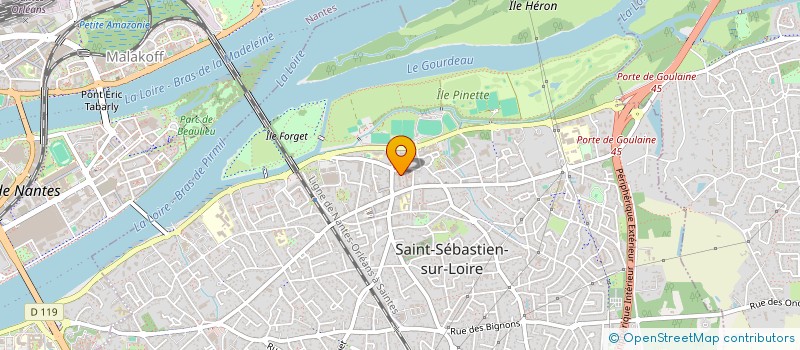 localisation de l'entreprise MONSIEUR MAMADOU BAH  SAINT-SEBASTIEN-SUR-LOIRE