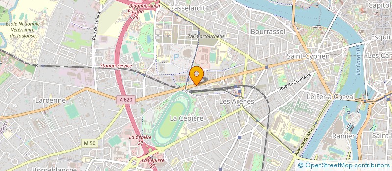 localisation de l'entreprise MONSIEUR MAMADOU BAH à TOULOUSE