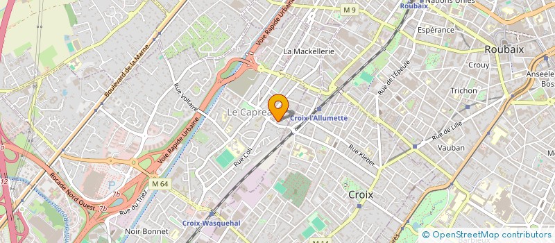 localisation de l'entreprise MONSIEUR MAMADOU BAH  WASQUEHAL