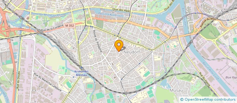 localisation de l'entreprise MONSIEUR MAMADOU BAH à STRASBOURG
