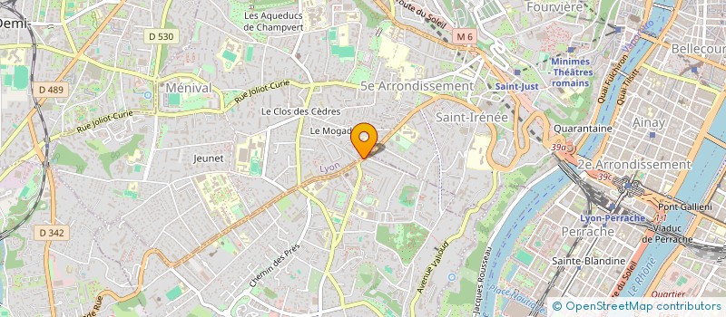 localisation de l'entreprise MONSIEUR MAMADOU BAH à LYON