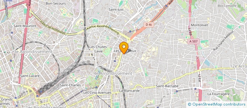 localisation de l'entreprise MONSIEUR MAMADOU BAH à MARSEILLE