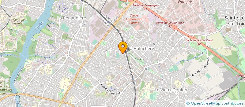 localisation de l'entreprise MONSIEUR MAMADOU BAH à NANTES
