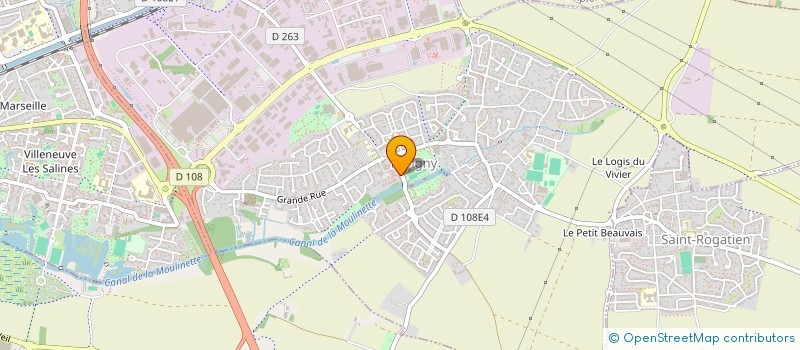 localisation de l'entreprise MONSIEUR MAMADOU BAH  PERIGNY