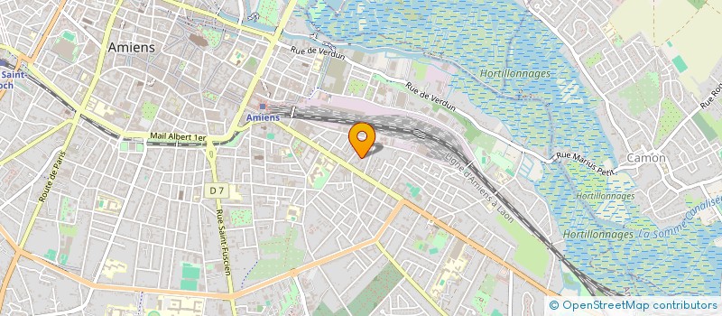 localisation de l'entreprise MONSIEUR MAMADOU BAH  AMIENS