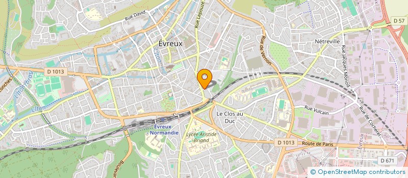 localisation de l'entreprise MONSIEUR MAMADOU BAH DIALLO  EVREUX