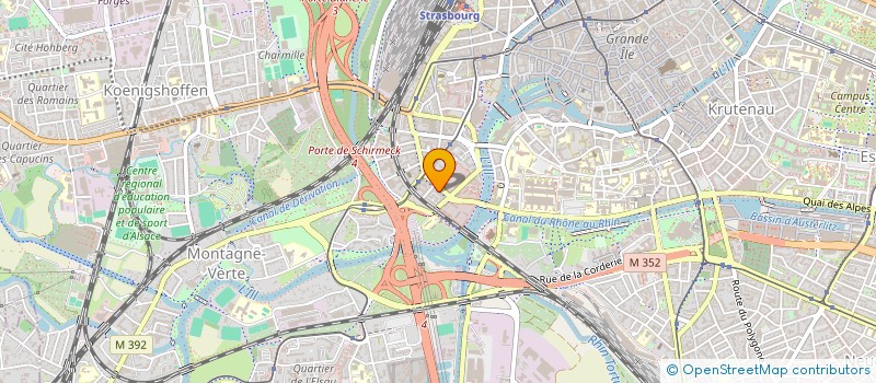 localisation de l'entreprise MONSIEUR MAMADOU BAH JALLOW à STRASBOURG