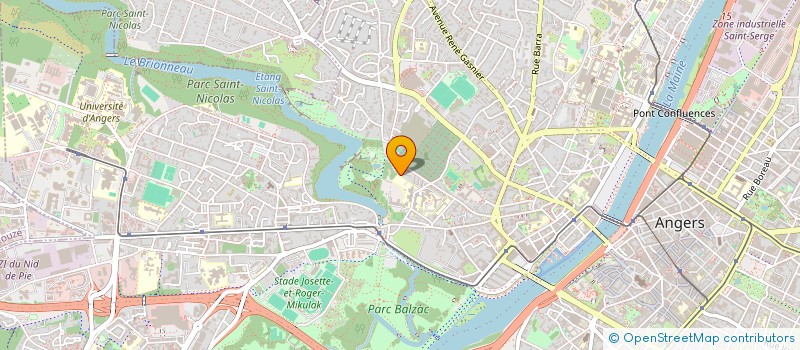 localisation de l'entreprise MONSIEUR MAMADOU BALDE à ANGERS