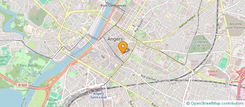 localisation de l'entreprise MONSIEUR MAMADOU BALDE  ANGERS