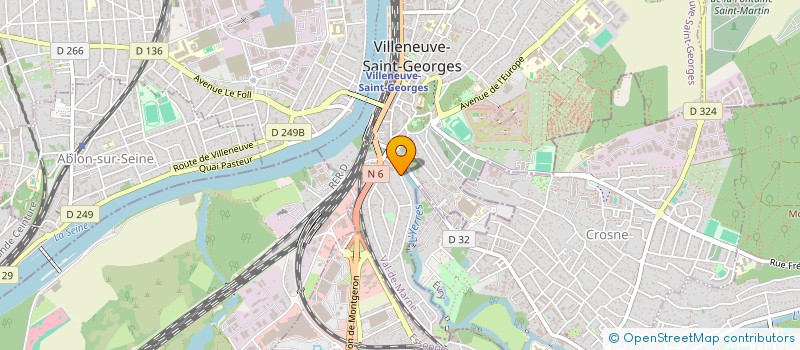 localisation de l'entreprise MONSIEUR MAMADOU BAMBA à VILLENEUVE-SAINT-GEORGES