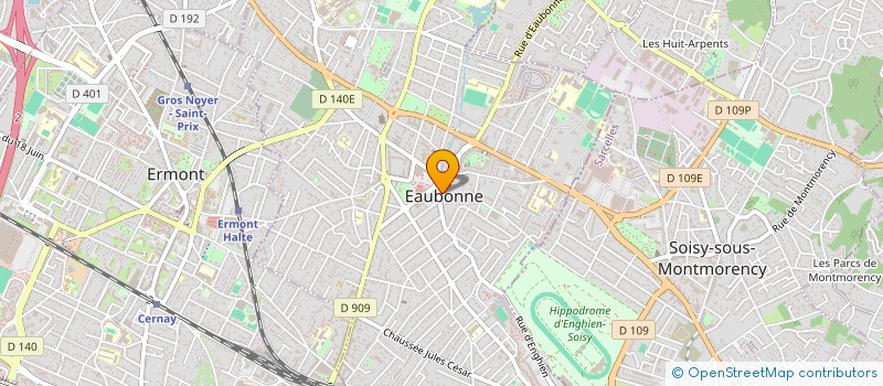 localisation de l'entreprise MONSIEUR MAMADOU BAMBA à EAUBONNE