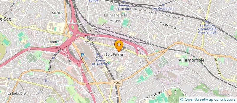 localisation de l'entreprise MONSIEUR MAMADOU BARRY à ROSNY-SOUS-BOIS