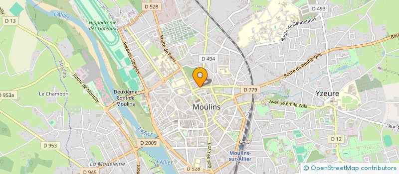 localisation de l'entreprise MONSIEUR MAMADOU BARRY à MOULINS