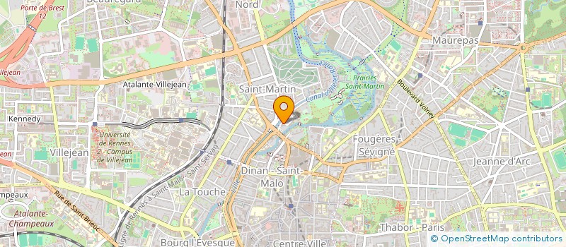 localisation de l'entreprise MONSIEUR MAMADOU BARRY  RENNES