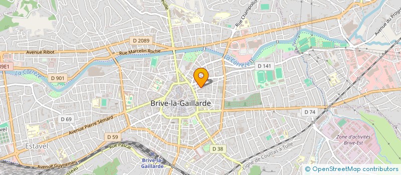 localisation de l'entreprise MONSIEUR MAMADOU BARRY  BRIVE-LA-GAILLARDE