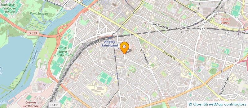 localisation de l'entreprise MONSIEUR MAMADOU BARRY à ANGERS