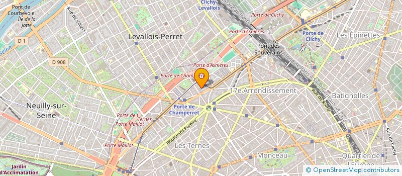 localisation de l'entreprise MONSIEUR MAMADOU BARRY  PARIS