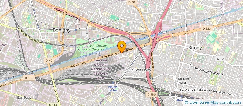 localisation de l'entreprise MONSIEUR MAMADOU BATHILY  NOISY-LE-SEC