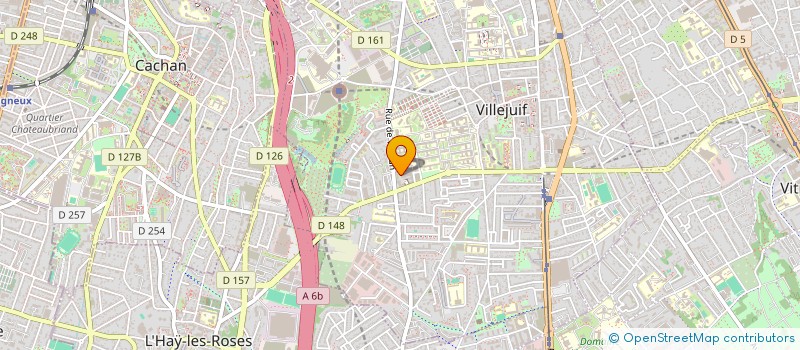 localisation de l'entreprise MONSIEUR MAMADOU BATHILY  VILLEJUIF