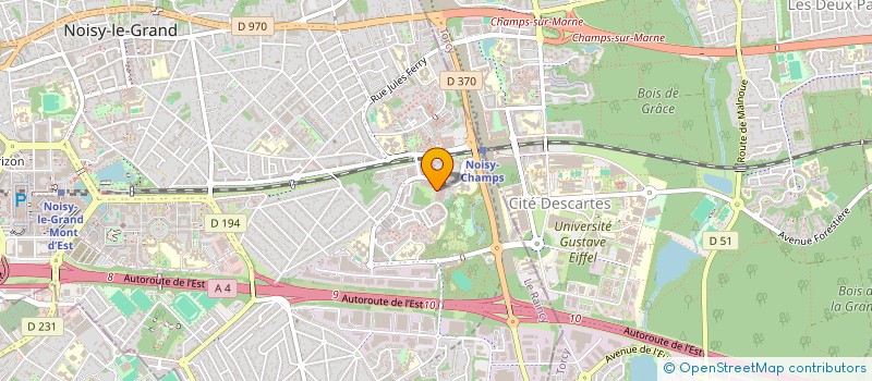 localisation de l'entreprise MONSIEUR MAMADOU BENTE DIALLO  NOISY-LE-GRAND