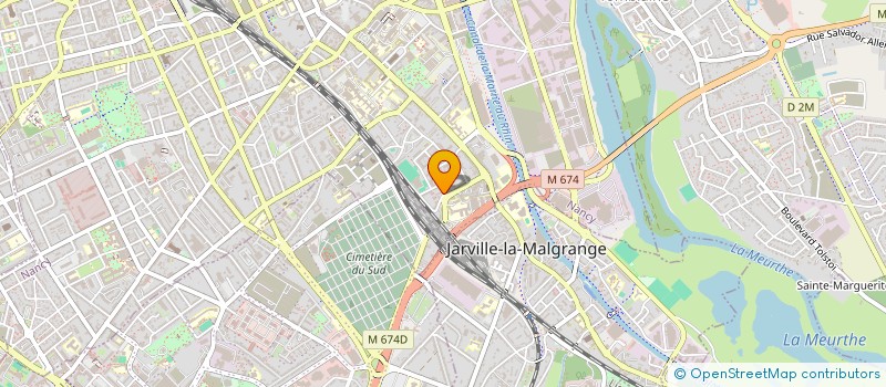 localisation de l'entreprise MONSIEUR MAMADOU BERETE  NANCY