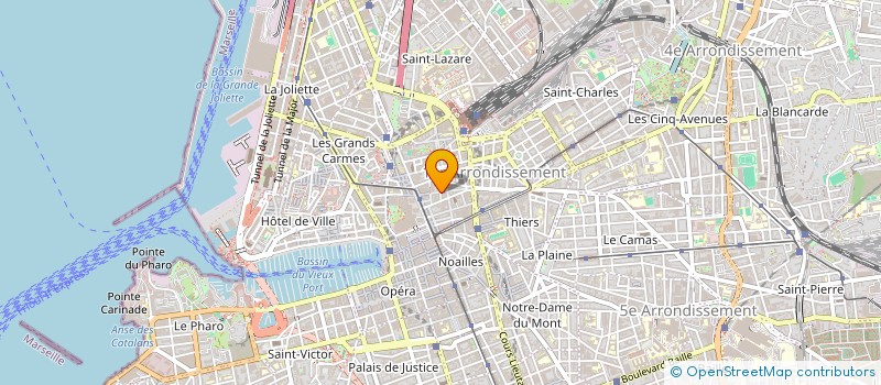localisation de l'entreprise MONSIEUR MAMADOU BEYE à MARSEILLE