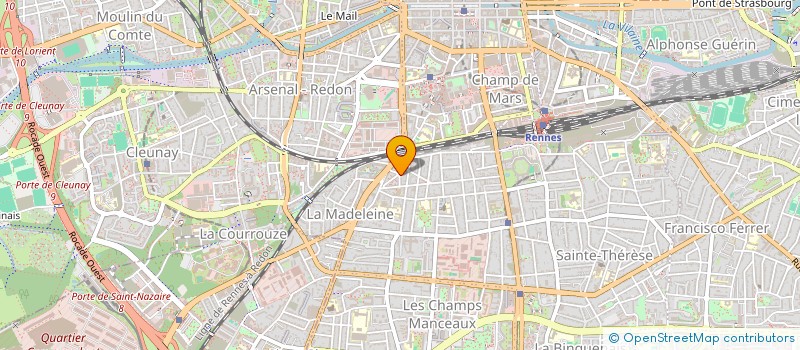 localisation de l'entreprise MONSIEUR MAMADOU BHOYE DIALLO  RENNES