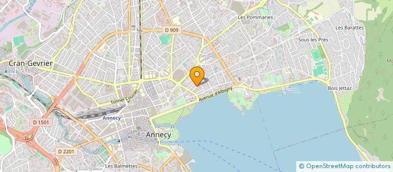 localisation de l'entreprise MONSIEUR MAMADOU BONKA BARRY  ANNECY