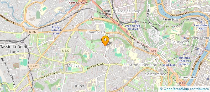 localisation de l'entreprise MONSIEUR MAMADOU BOUSSO  LYON