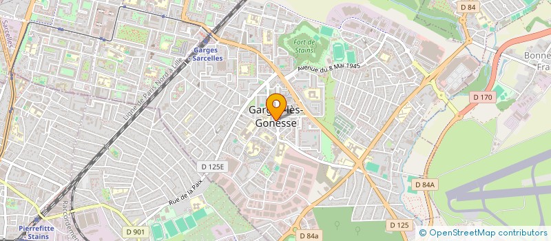 localisation de l'entreprise MONSIEUR MAMADOU CAMARA  GARGES-LES-GONESSE