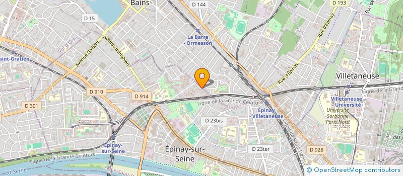 localisation de l'entreprise MONSIEUR MAMADOU CAMARA à EPINAY-SUR-SEINE