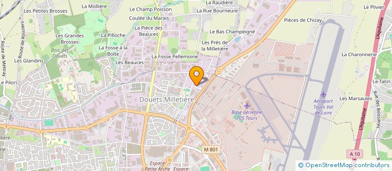 localisation de l'entreprise MONSIEUR MAMADOU CAMARA  TOURS