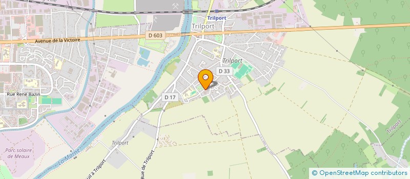 localisation de l'entreprise MONSIEUR MAMADOU CAMARA  TRILPORT